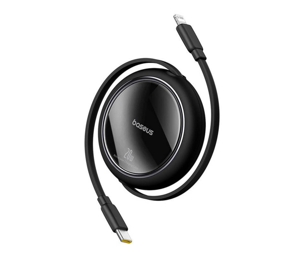 BASEUS Free2Pull Retractable Cable C to iP 20W 1m Black P10364501111-00 - 1348112 - zdjęcie 2